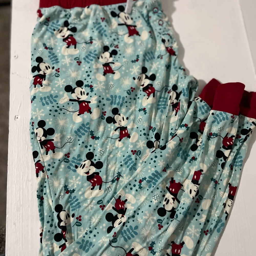 Little Sleepies Disney Mickey Winter Wonderland Wn’s Bamboo Viscose Pajama pant